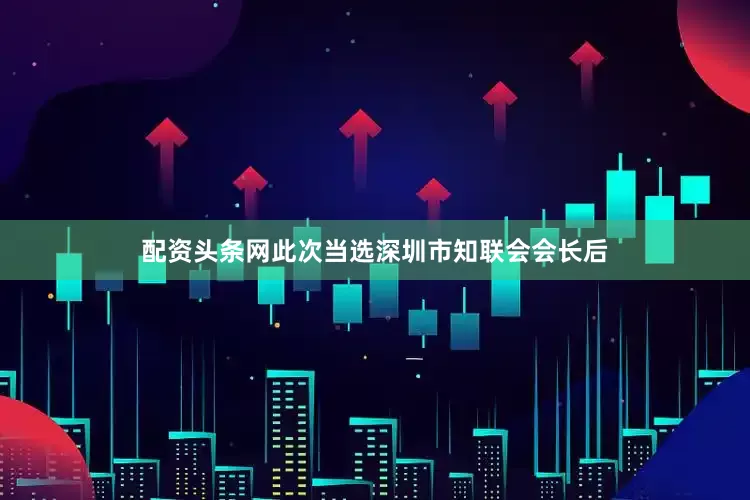 配资头条网此次当选深圳市知联会会长后