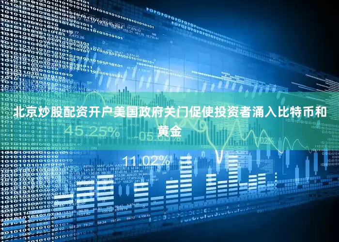 北京炒股配资开户美国政府关门促使投资者涌入比特币和黄金
